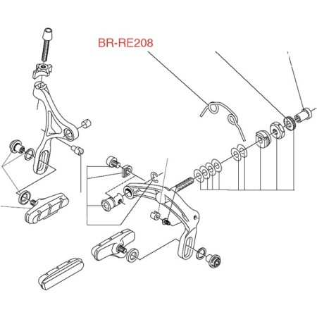 MOLLA RICHIAMO FRENO BR-RE208 CAMPAGNOLO