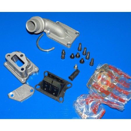 COLLETTORE CON VALVOLA VESPA PK 125 - MALOSSI