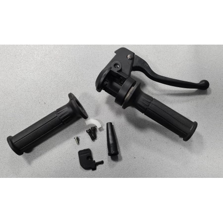 COMANDO GAS CON LEVA ALLUMINIO DOMINO MALAGUTI