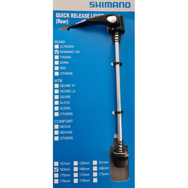 PERNO SGANCIO RAPIDO POSTERIORE 163mm FH-5800 SHIMANO