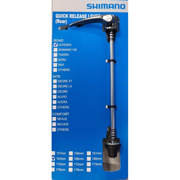 PERNO A SGANCIO RAPIDO POSTERIORE 163mm WH-6800-R SHIMANO