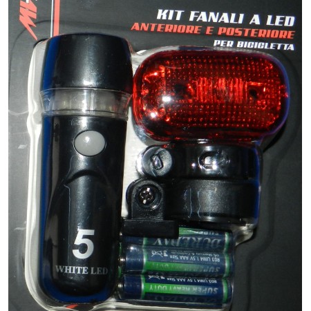 Kit fanale anteriore e posteriore a led MV TEK