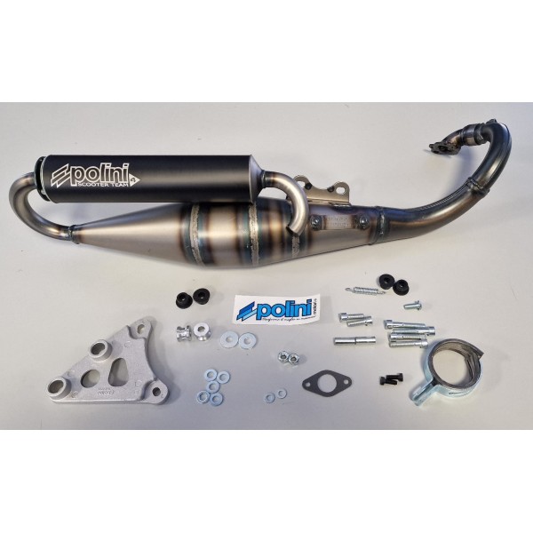 MARMITTA OMOLOGATA SCOOTER 50cc TEAM 4 POLINI