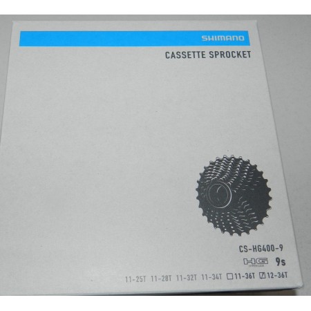 CASSETTA  9V CS-HG400-9  12-36 SHIMANO