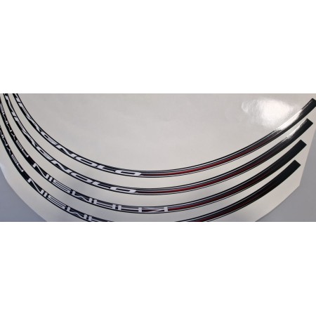 KIT ETICHETTE ADESIVE PER CERCHI CICLO KHAMSIN ASYMMETRIC CX  CAMPAGNOLO