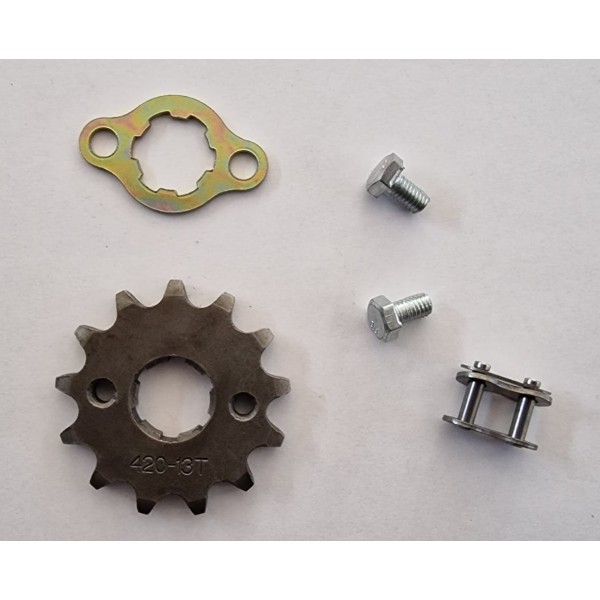 PIGNONE 13 DENTI PER QUAD 125 cc