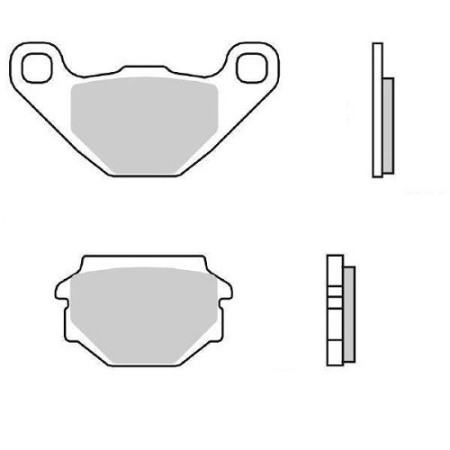 PASTIGLE FRENO FD 0165 NEW FREN