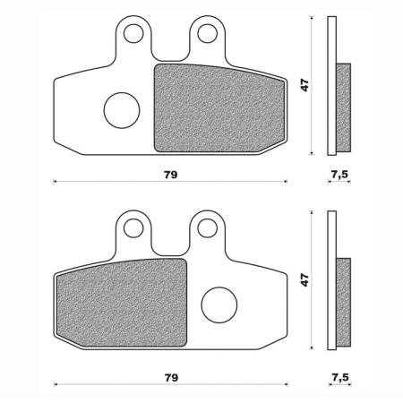 PASTIGLIE FRENO FD 0335 NEW FREN
