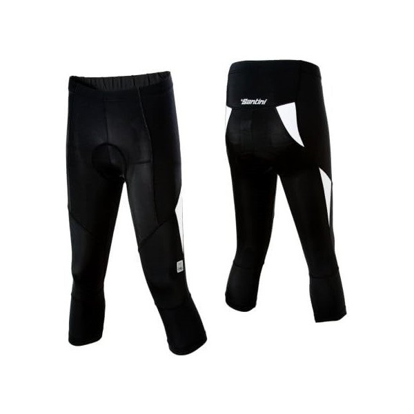 PANTALONCINO CICLISMO DONNA LYCRA 3/4 - S  SANTINI
