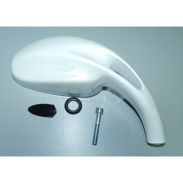 SPECCHIO DX BIANCO PERLATO F12/F15 MALAGUTI