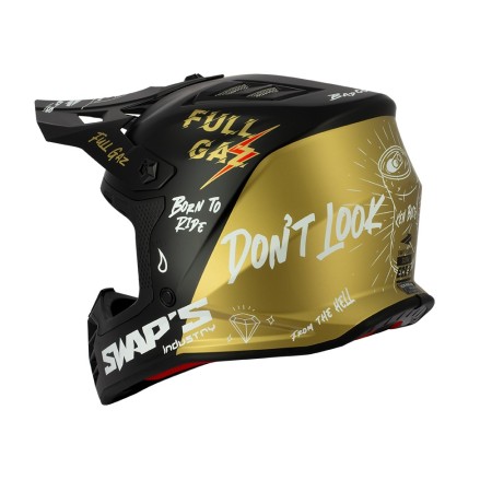 CASCO CROSS BAMBINO ROCK IT FULL GAZ SWAP'S