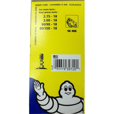 CAMERA D'ARIA 2.75/3.00-18  MICHELIN