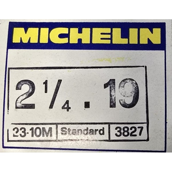 CAMERA D'ARIA MOTO 2 1/4 - 19 MICHELIN