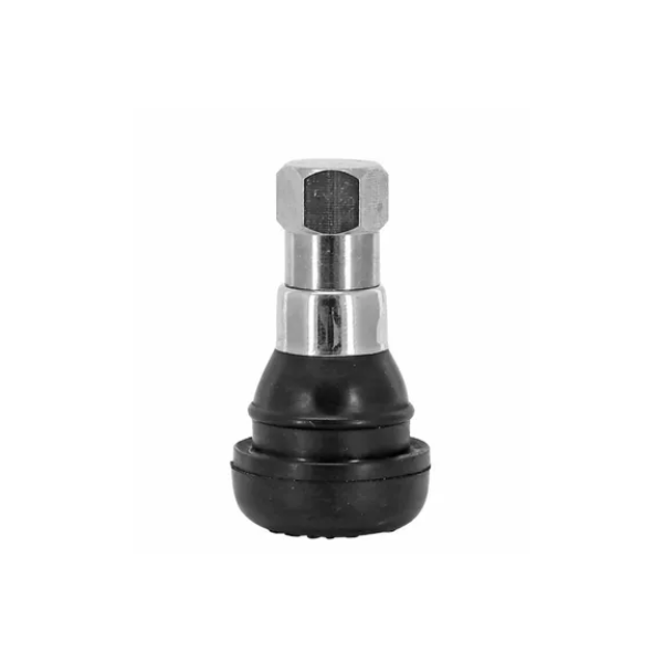 VALVOLA TUBELESS GOMMATA CON STELO DRITTO