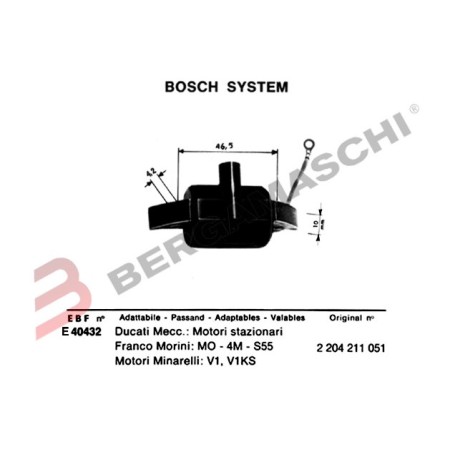 BOBINA ACCENSIONE AT 5 CEAB