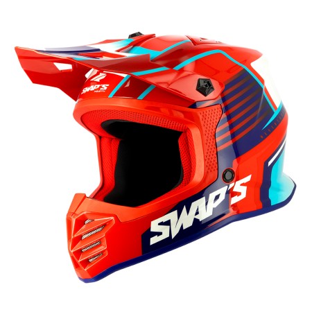 CASCO CROSS BAMBINO ROCK IT RED MISSION SWAP'S
