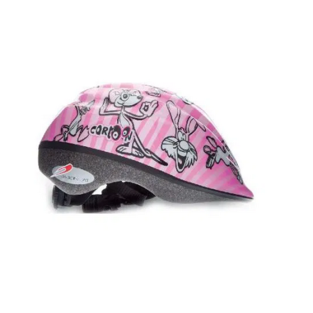 CASCO CICLO BAMBINA CATRTOON ROSE ATALA