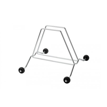 PORTACICLO CON ROTELLE UNIVERSALE ZINCATO