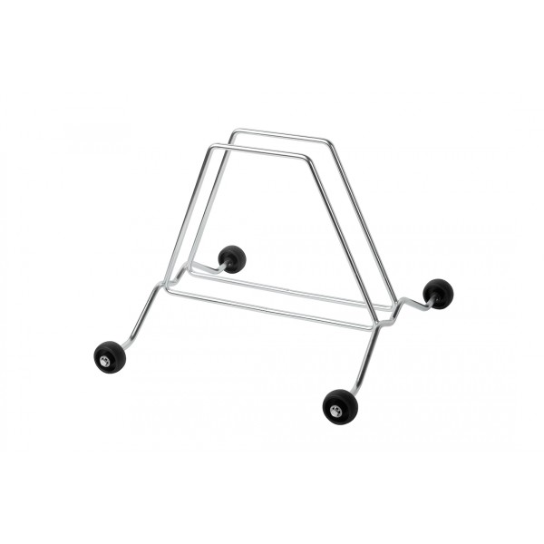 PORTACICLO CON ROTELLE UNIVERSALE ZINCATO