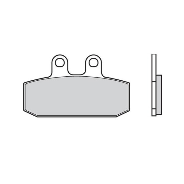 COPPIA PASTIGLE FRENO 07006 BREMBO