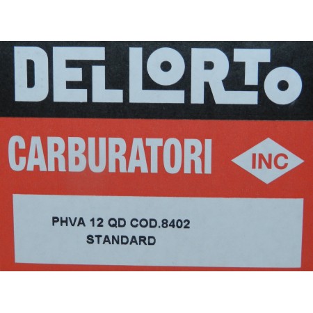 CARBURATORE PHVA 12 QD CON MISCELATORE 8402 DELLORTO