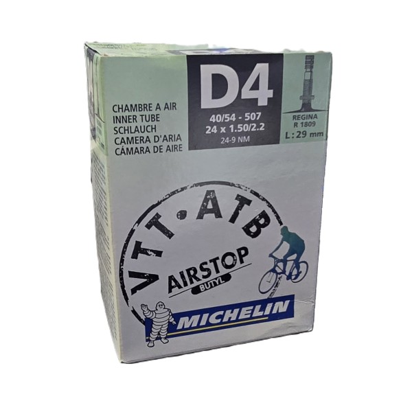 CAMERA D'ARIA CICLO 24 x 1.50/2.20 D4 MICHELIN