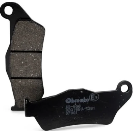 COPPIA PASTIGLE MOTO 07001 BREMBO