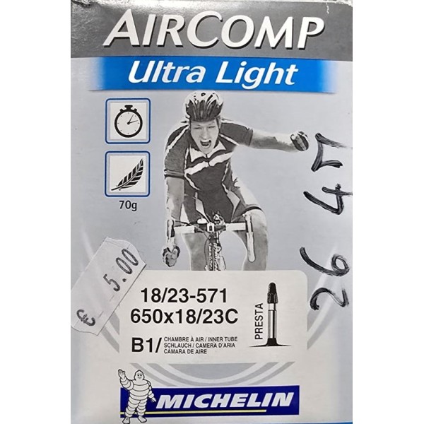 CAMERA D'ARIA CICLO 18/23-571 ULTRA LIGHT MICHELIN