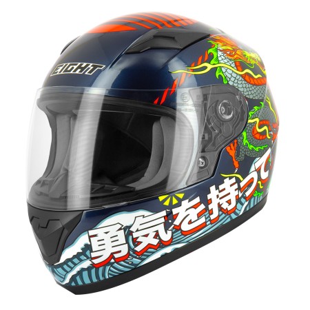 CASCO MOTO BAMBINO KANJI EIGHT