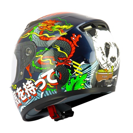 CASCO MOTO BAMBINO KANJI EIGHT
