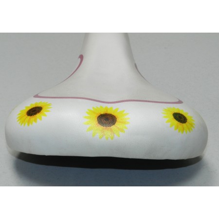 SELLA CICLO BAMBINA CON GIRASOLI