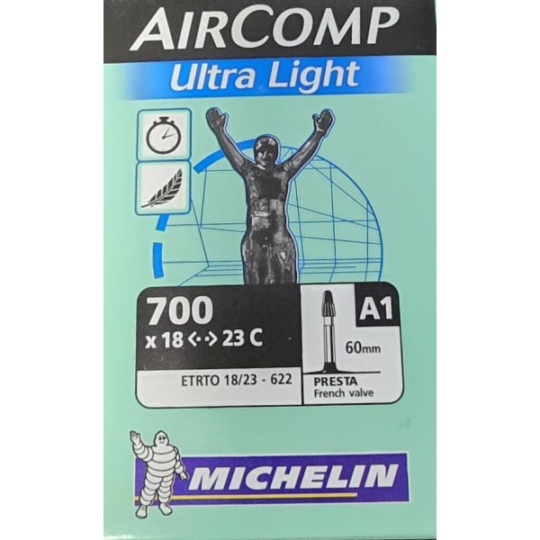 CAMERA D'ARIA CICLO 700 x 18/23 ULTRA LIGHT MICHELIN
