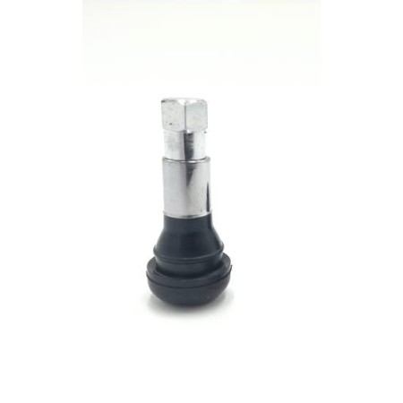 VALVOLA TUBELESS GOMMATA CON STELO DRITTO