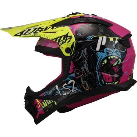 CASCO CROSS GORILLA LS2