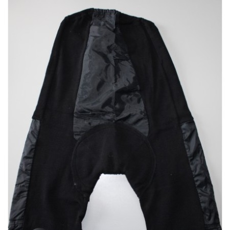 PANTALONE CICLISTA CON FONDELLO IN DAINO VINTAGE