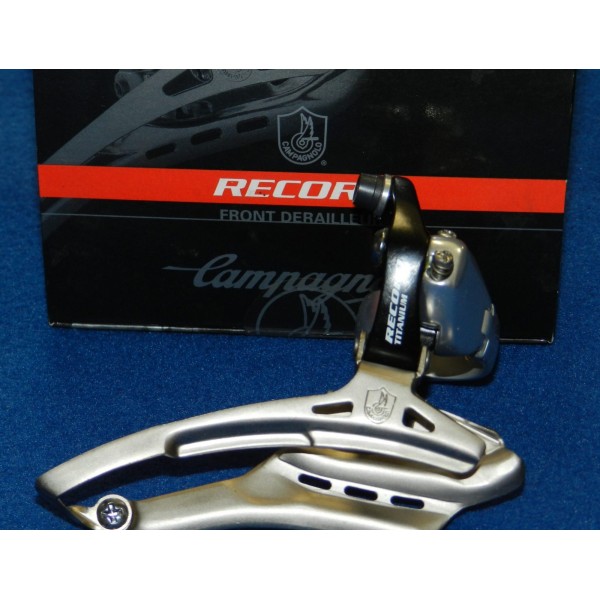 DERAGLIATORE RECORD TITANIUM TRIPLE 10 V FD4-RE3C2 CAMPAGNOLO