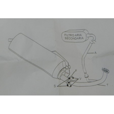 TUBO SCARICO F 12 ARIA MALAGUTI