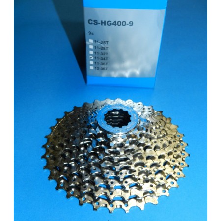 Cassetta  ALIVIO 9V 11-34 CS-HG400-9 SHIMANO