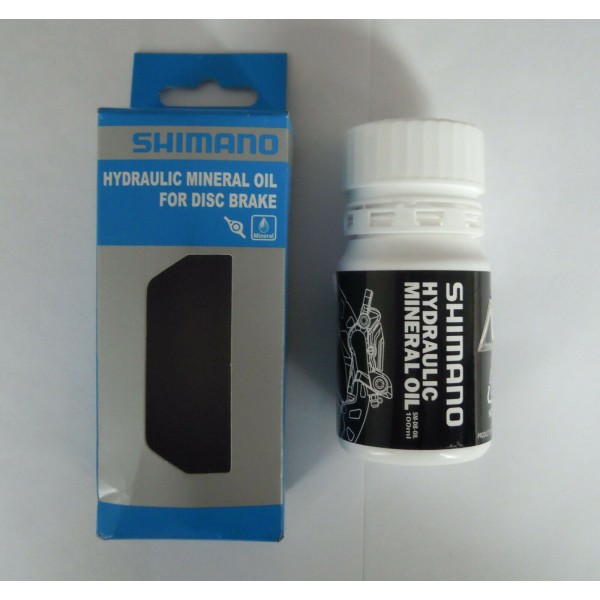 OLIO IDRAULICO MINERALE PER FRENI A DISCO  100ml  SHIMANO