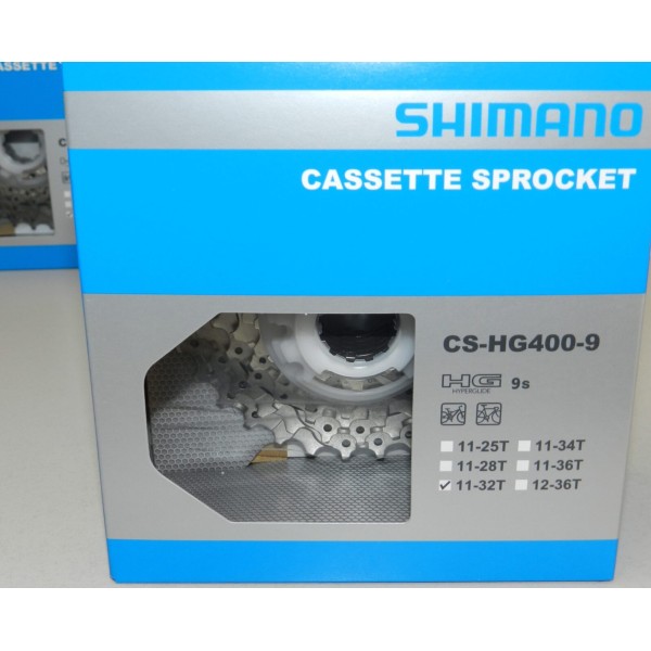 Cassetta  ALIVIO 9V 11-32 CS-HG400-9 SHIMANO