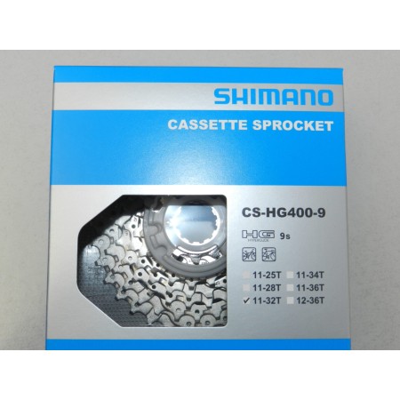 Cassetta  ALIVIO 9V 11-32 CS-HG400-9 SHIMANO