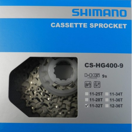 Cassetta  ALIVIO 9V 11-32 CS-HG400-9 SHIMANO