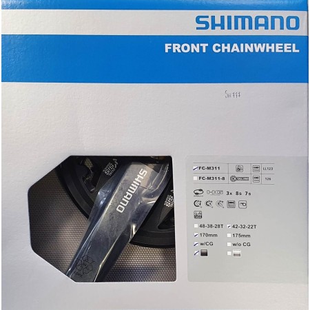 GUARNITURA  ALTUS FC-M311 SHIMANO