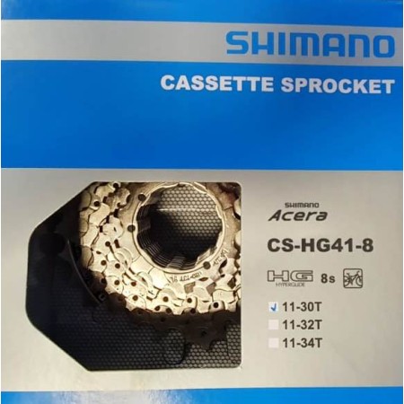 CASSETTA  ACERA 8V 11-30 CS-HG41-8 SHIMANO