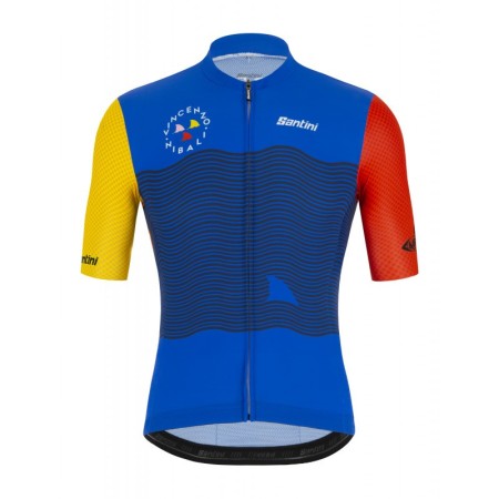 MAGLIA CICLISTA NIBALI SQUALO SANTINI