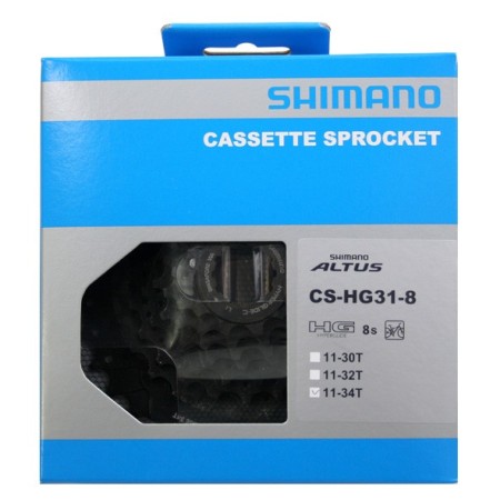CASSETTA ALTUS 11-34 CS-HG31-8 SHIMANO