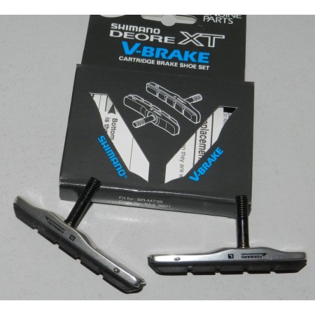 Pattini freni XT  con supporto BR-M770 per freni V-Brake SHIMANO