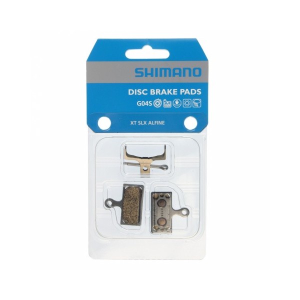 PASTIGLIE SHIMANO G04S DEORE - XT - SLX - ALFINE  SHIMANO