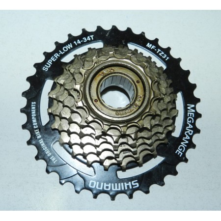 RUOTA LIBERA 7V A FILETTO 14-34 SHIMANO