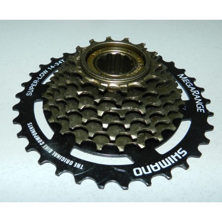 RUOTA LIBERA 7V A FILETTO 14-34 SHIMANO